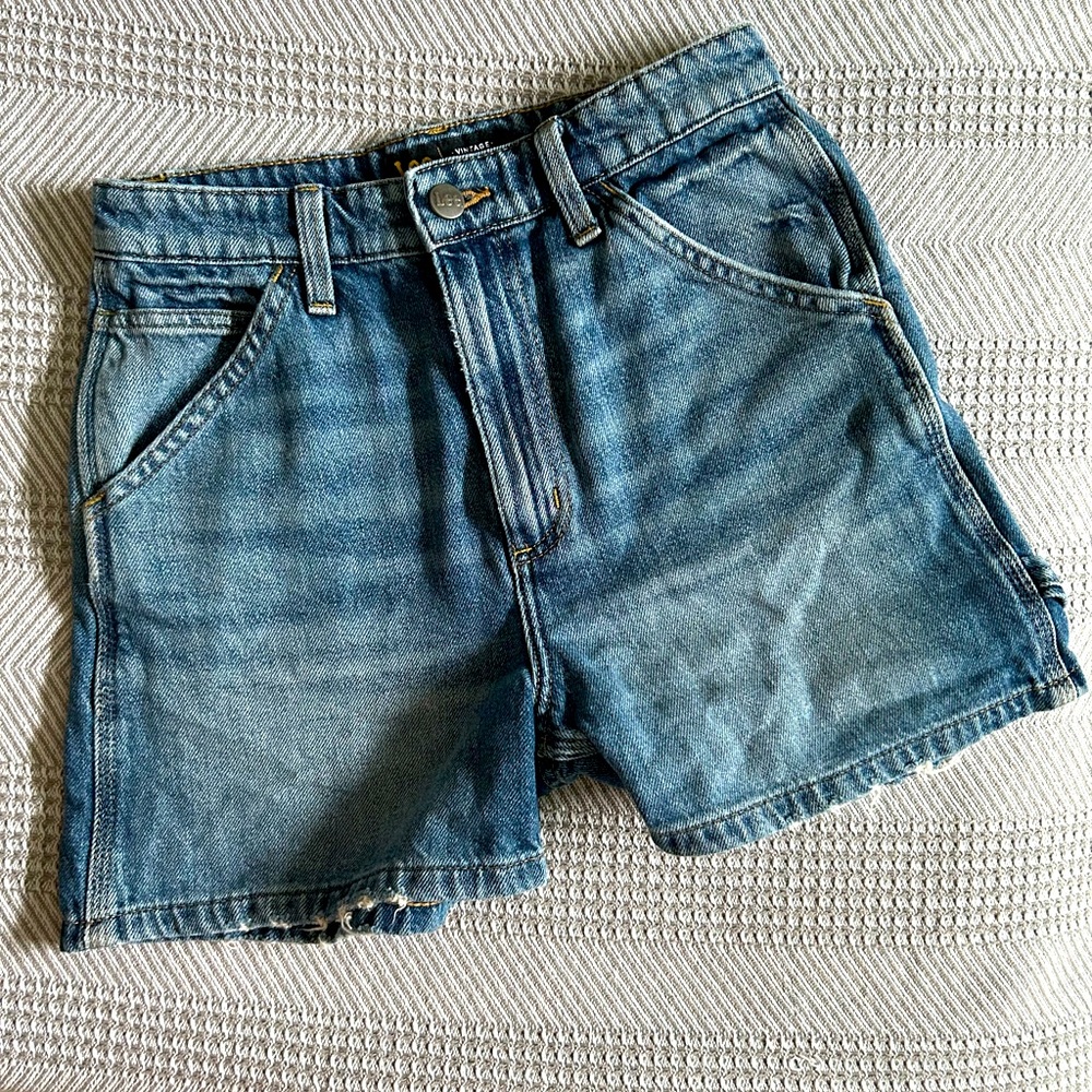 Lee Vintage Modern High Rise Dungaree Short